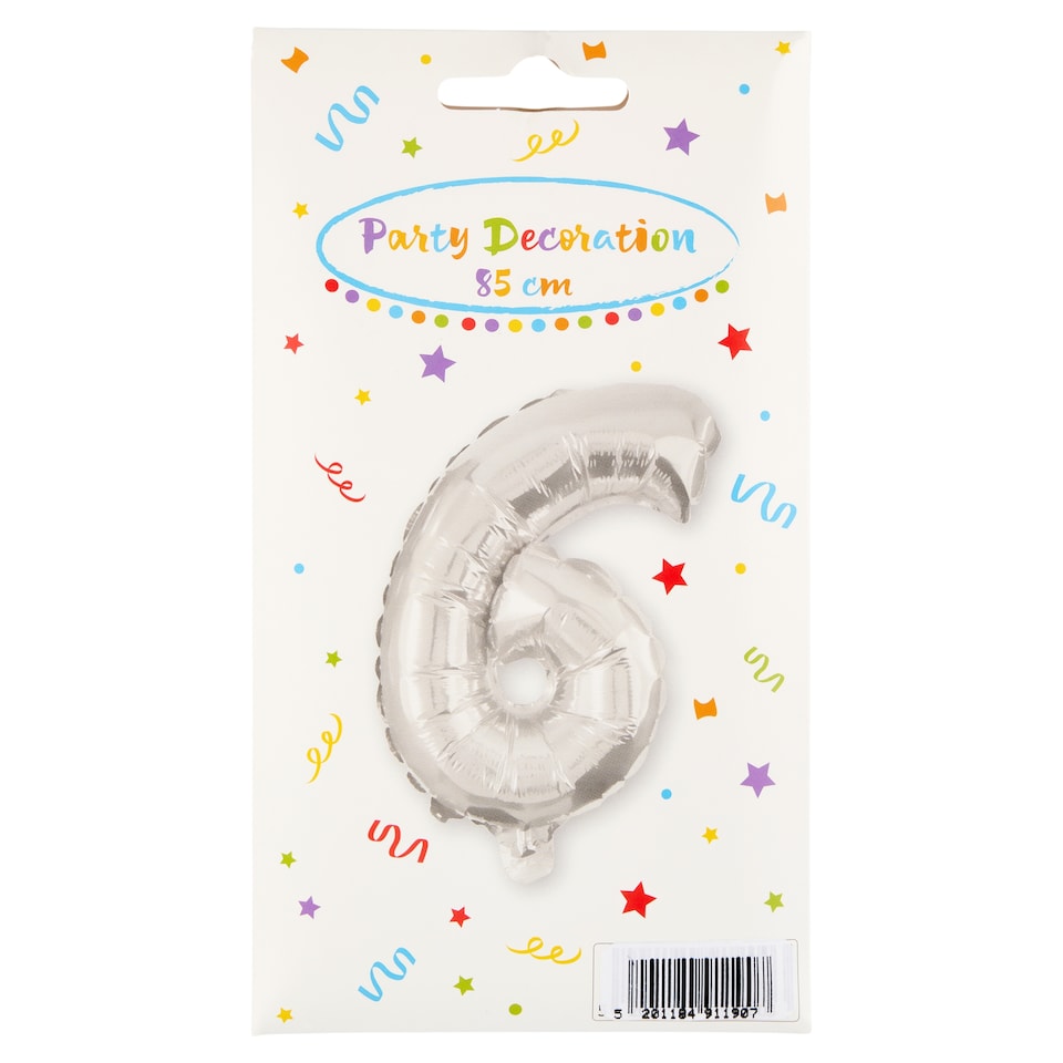 Decorata Party 6-os partidísz 85 cm