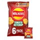 image 1 of Walkers Tomato Ketchup Crisps 6X25g