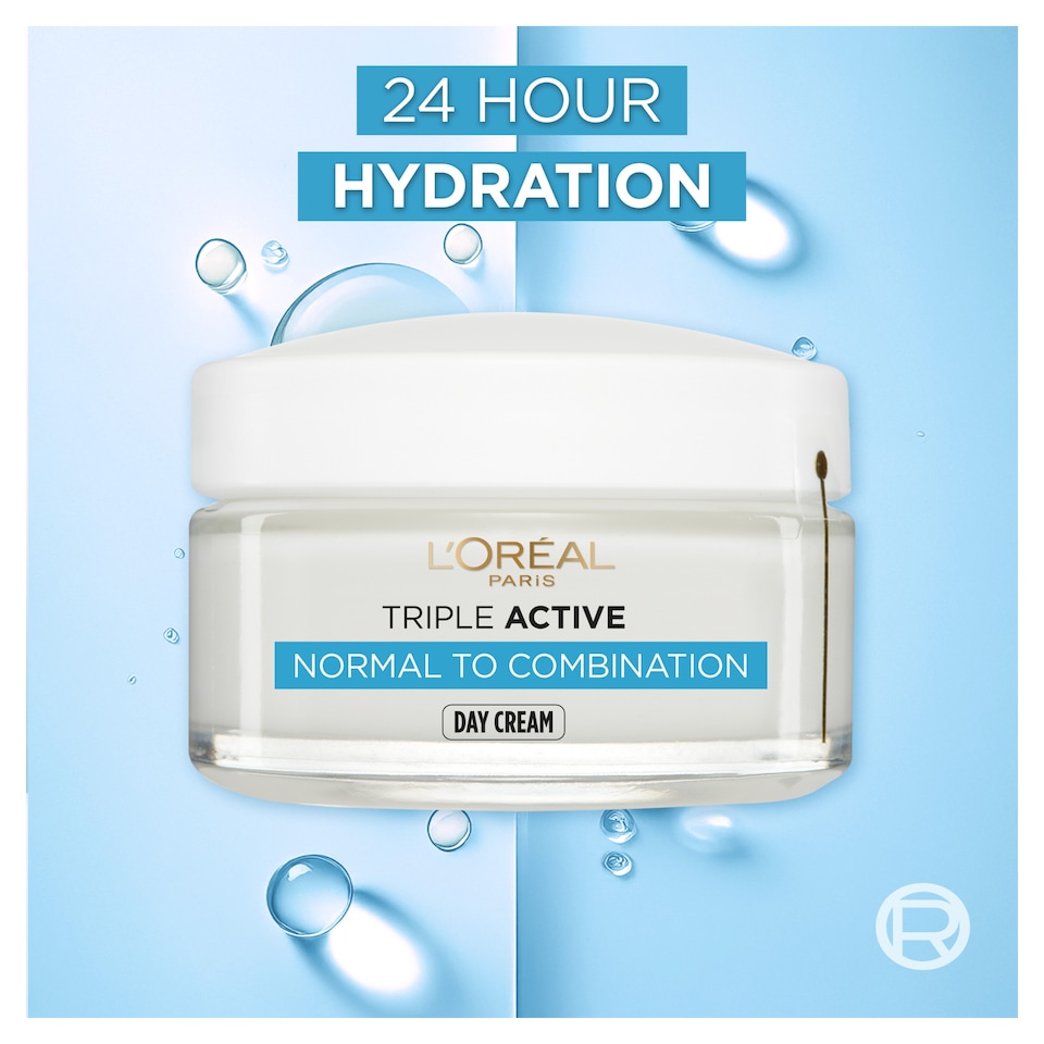 image 1 of L'Oreal Paris Triple Active Day Cream Moisturiser 50Ml