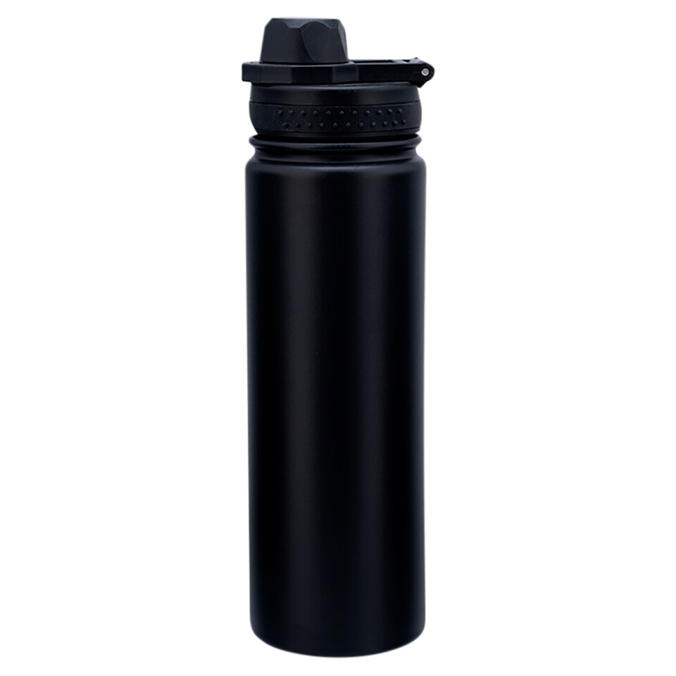 Tesco Home Black Insulated fľaša 650 ml