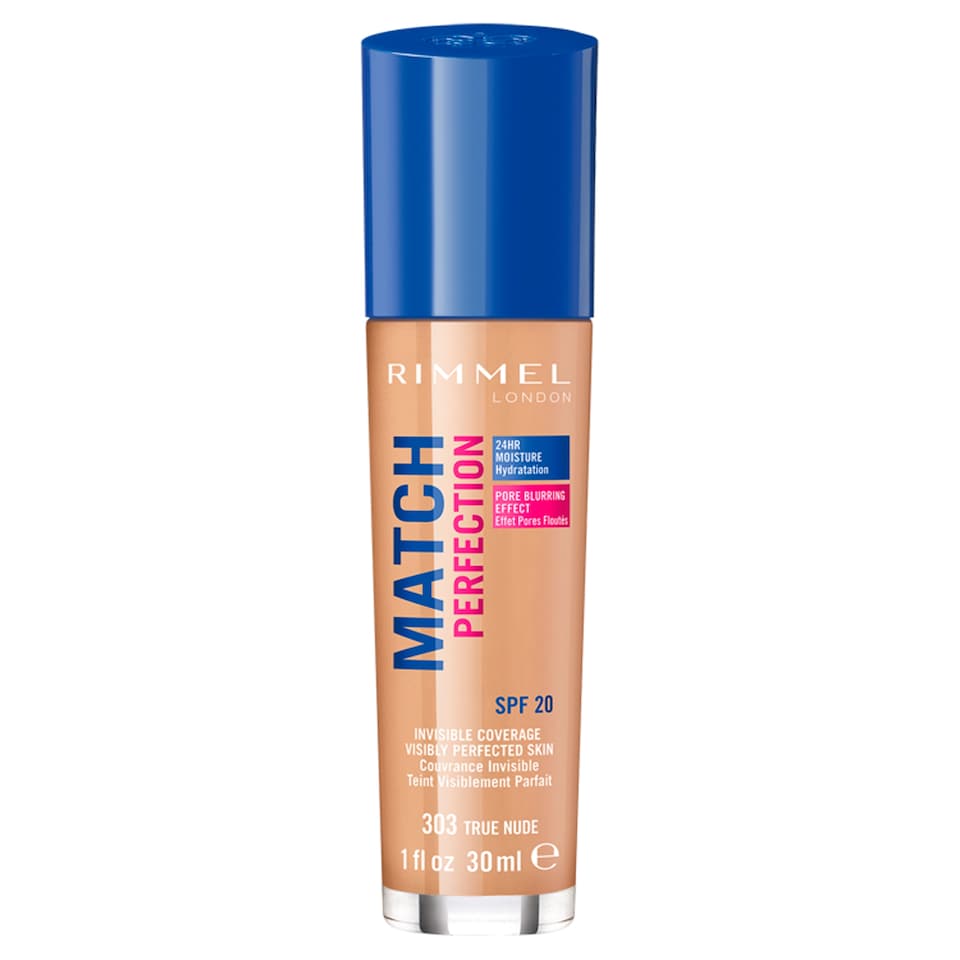 image 1 of Rimmel Match & Perfect Foundation True Nude 30Ml