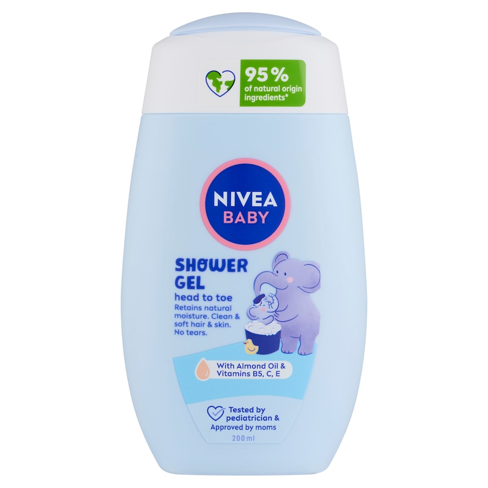 obrázok 1 z Nivea Baby Sprchovací gél pre celé telo a vlásky 200 ml