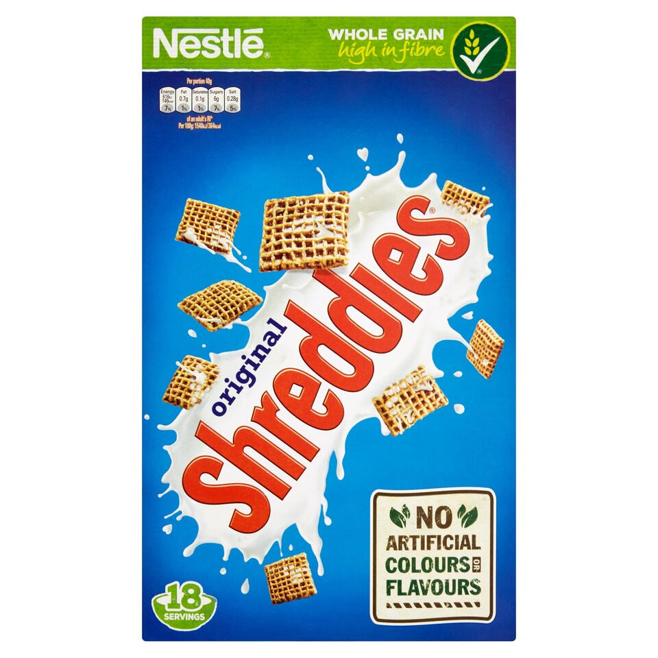 Nestle Shreddies Cereal 750G