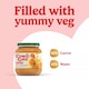 image 2 of Cow & Gate Carrot Baby Food Snack Jar 6+ Months 125g