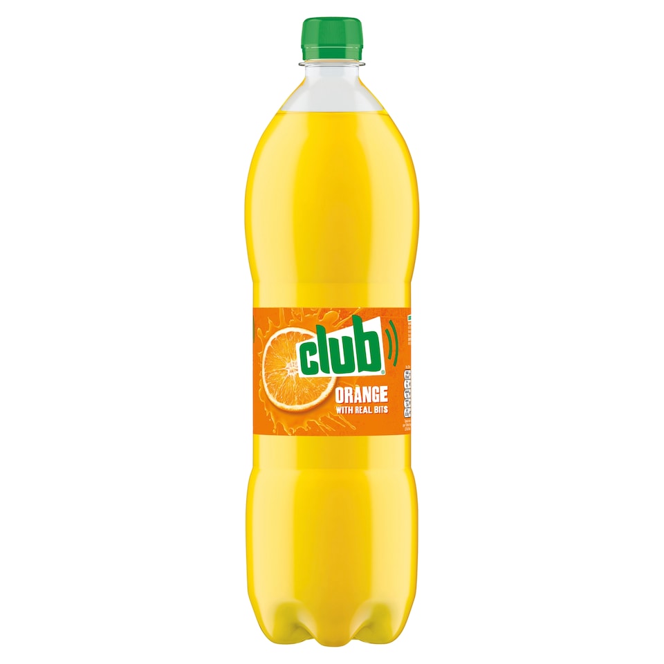Club Orange With Real Bits 1.25 Litres
