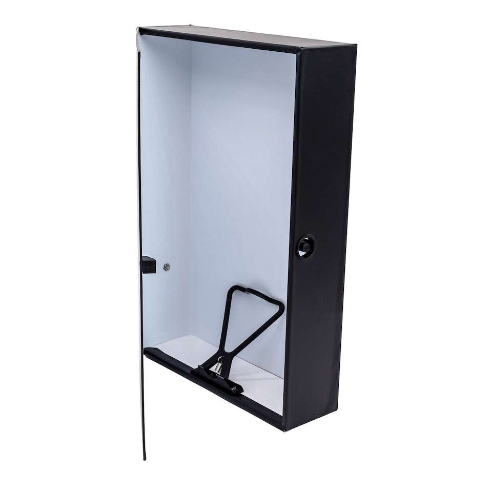 image 1 of Tesco Foolscap Box File Black
