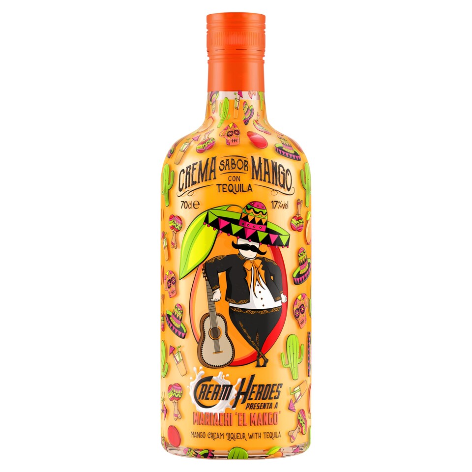 Cream Heroes Mango Cream Liqueur Tequila 70cl