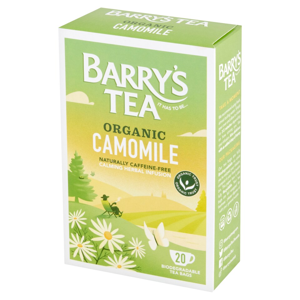 Barry's Organic Camomile Tea 20'S 40G