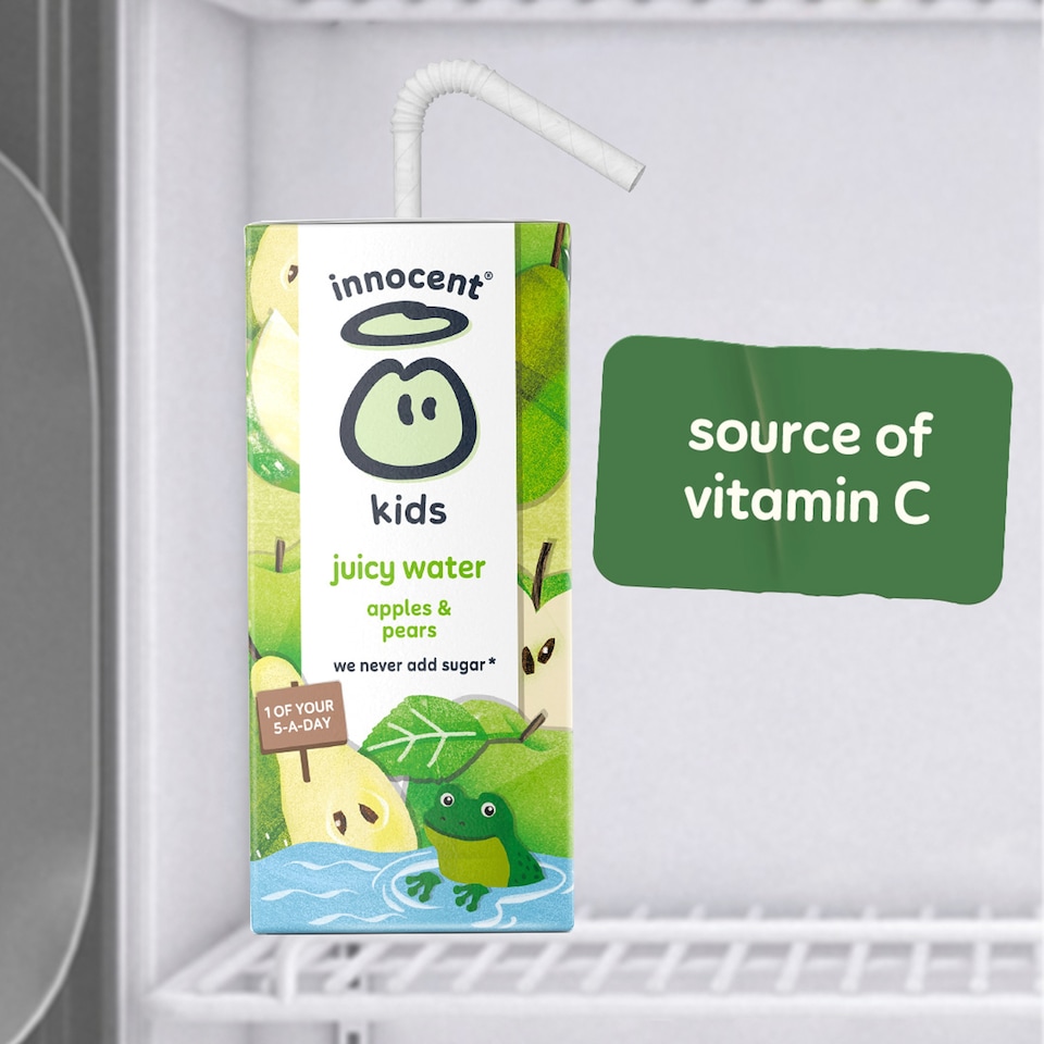 image 1 of innocent Kids Juicy Water Apples & Pears 3 x 200ml
