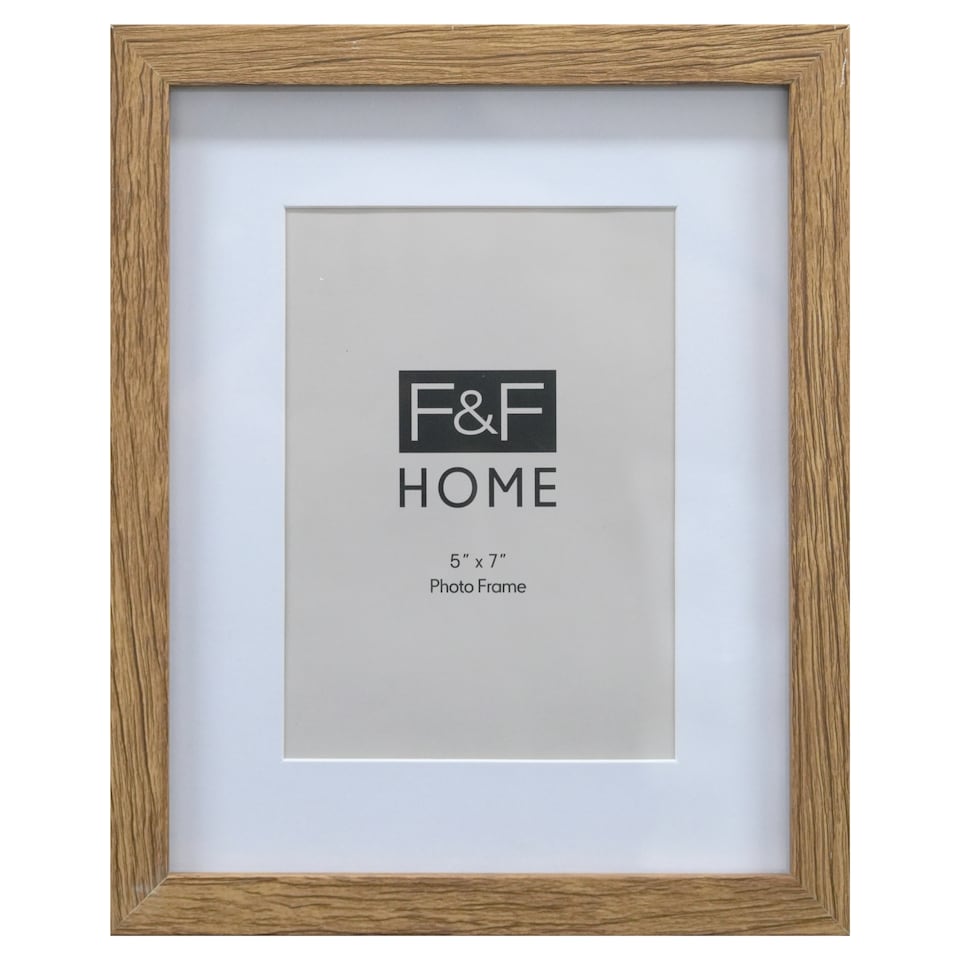 F&F Home Frame Mango Wood rámik 13 x 18 cm