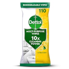 Dettol Multi Purpose Citrus Wipes 105S