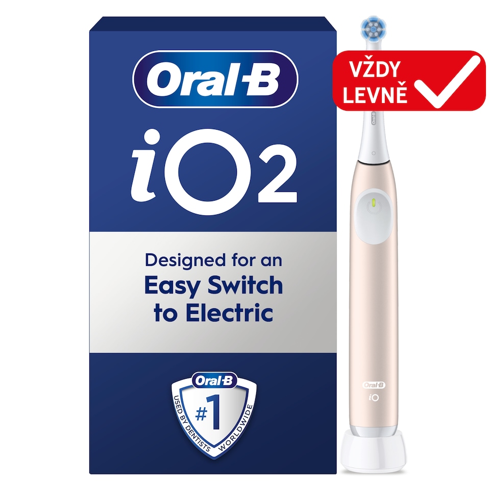 Obrázek 1 pro produkt Oral-B iO 2 Calm Pink Elektrický Zubní Kartáček