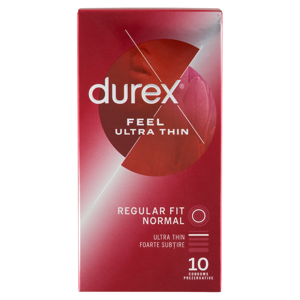 Durex Feel Ultra Thin óvszer 10 db  1. kép