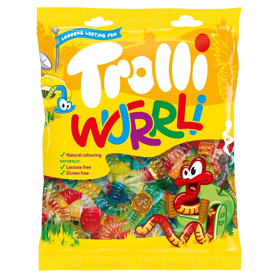 Trolli Wurrli habcukorka 100 g 