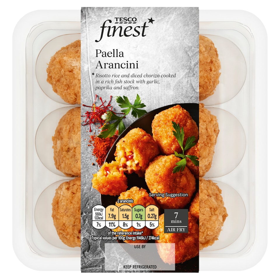 Tesco Finest Paella Arancini 144g