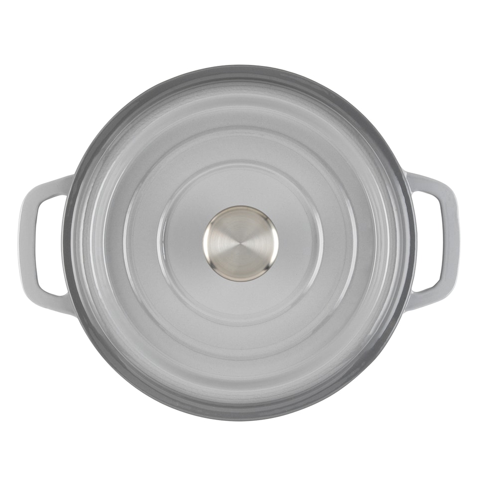 image 1 of Salter Cast Iron Casserole Pot 24Cm