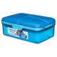 image 1 of Sistema Quaddie Lunchbox Blue/Green