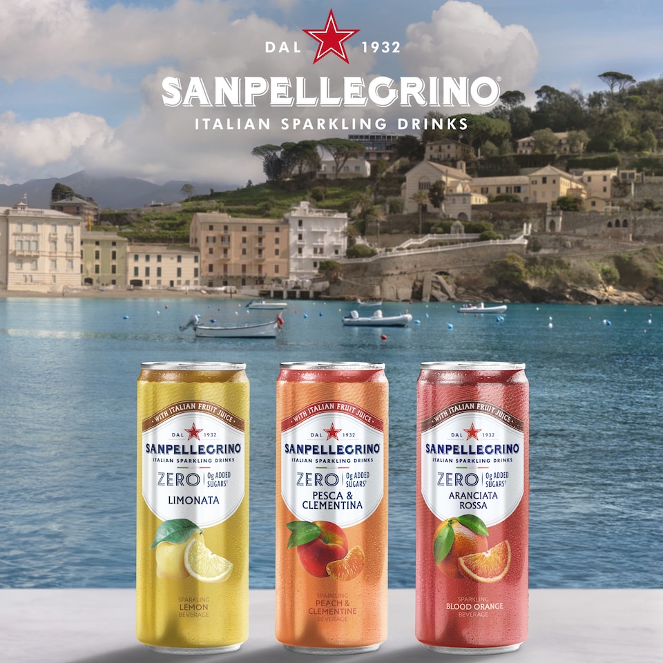 image 1 of San Pellegrino Sparkling Zero Blood Orange 6x330ml