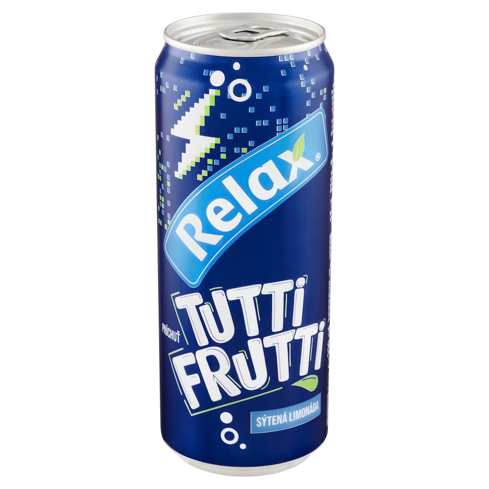Relax Sycená limonáda příchuť tutti frutti 330ml