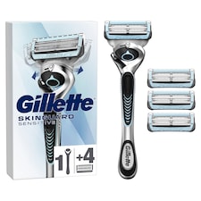 Gillette Skin Guard Sensitive Handle Plus 4 Blades