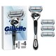 image 1 of Gillette Skin Guard Sensitive Handle Plus 4 Blades