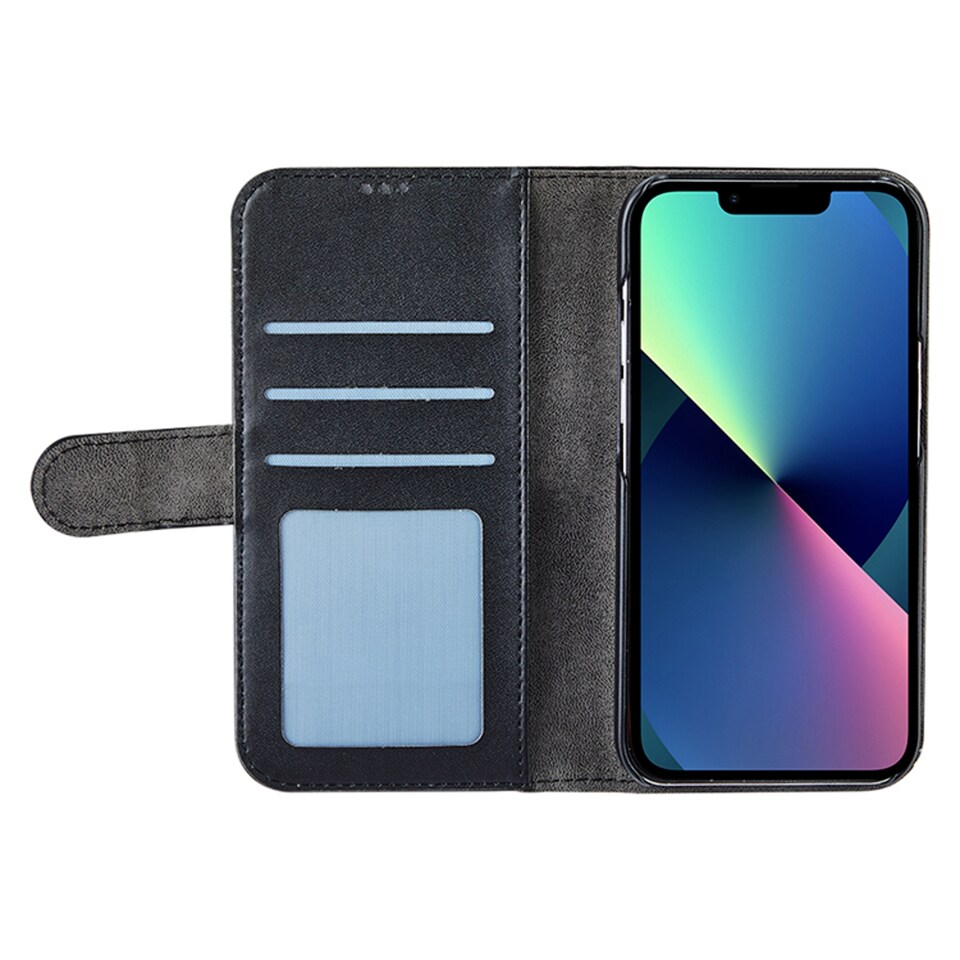image 1 of Groov-e iPhone 13 Folio Case Black