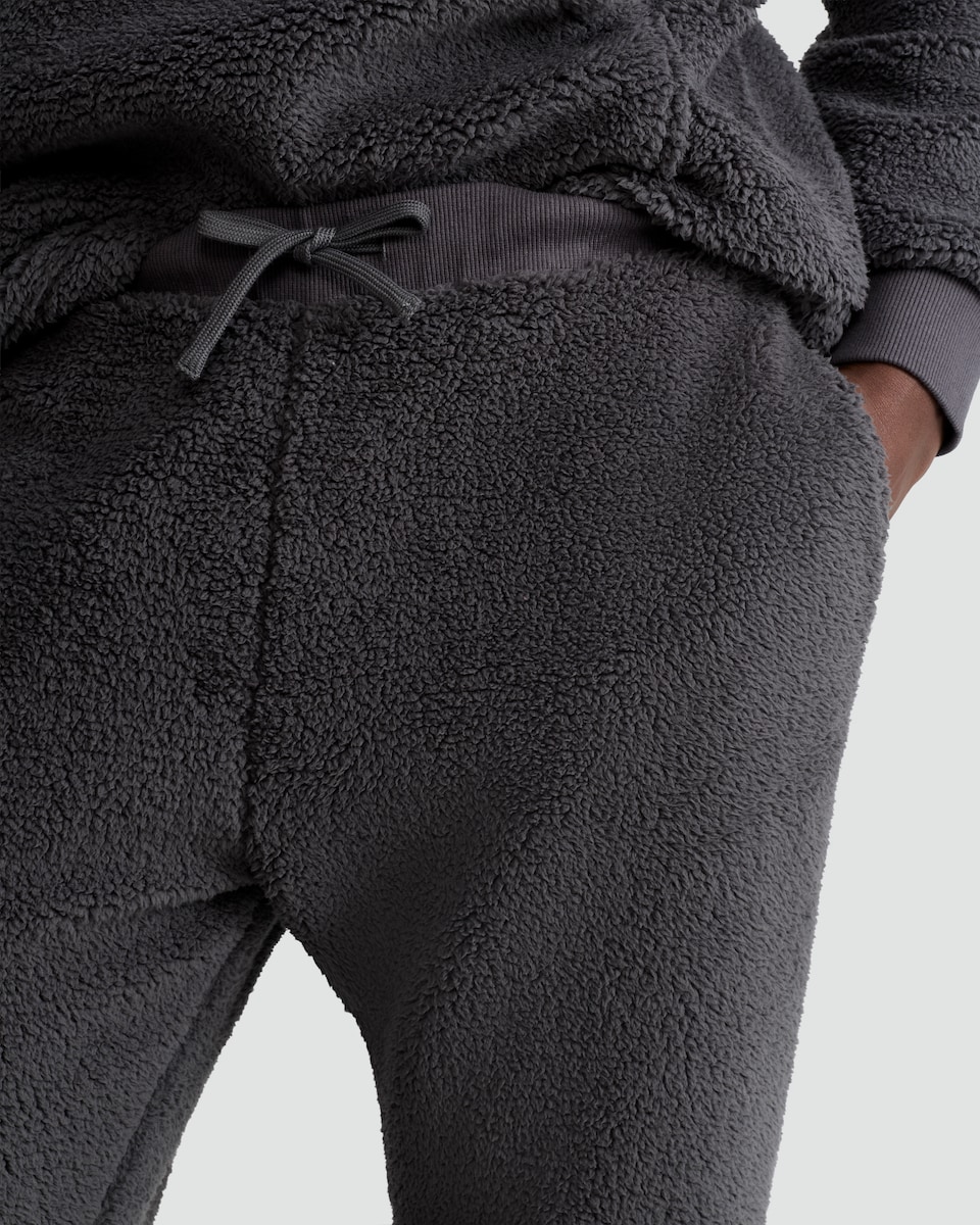 image 1 of F&F Fleece Lounge Trousers in Grey