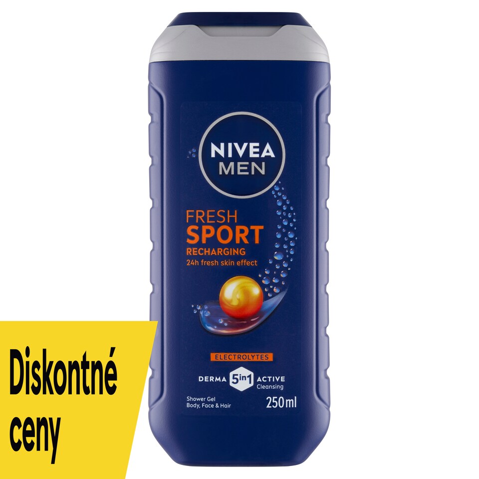 obrázok 1 z Nivea Men Fresh Sport 5 v 1 Sprchovací gél 250 ml