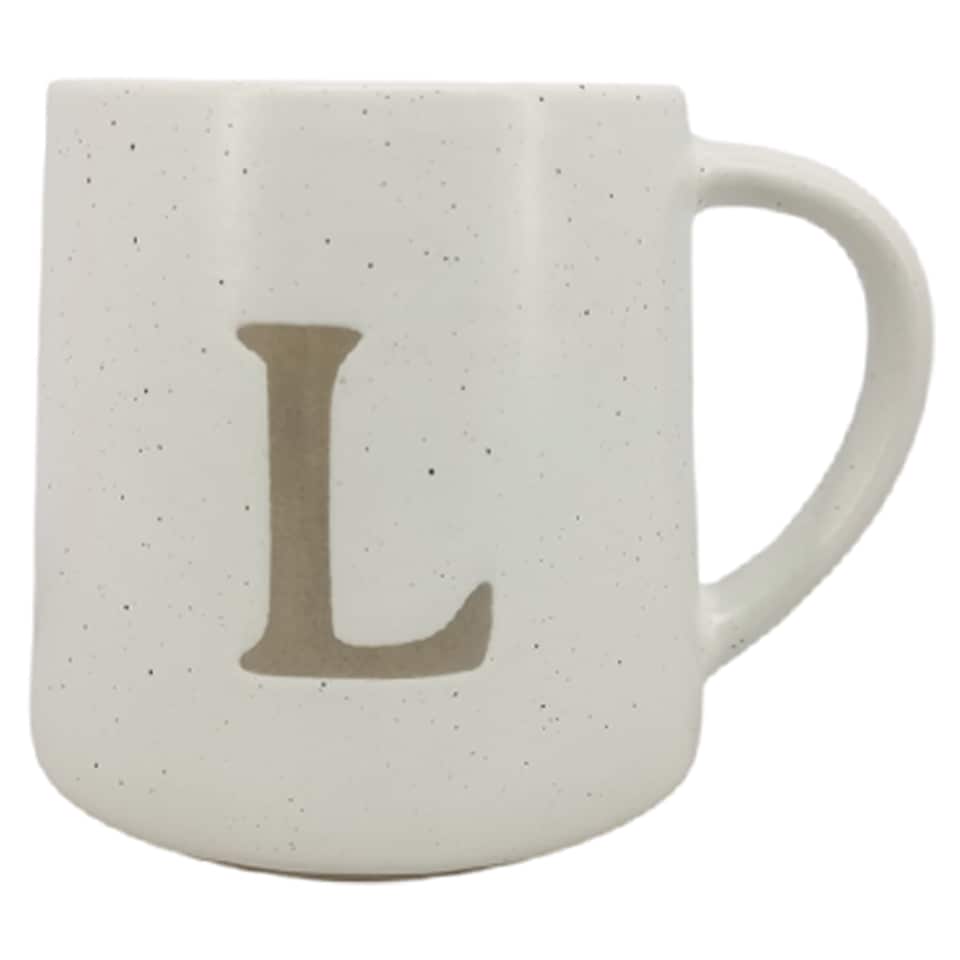 Fox & Ivy Wax Resist Alphabet Mug L