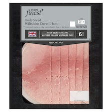 Tesco Finest Wiltshire Finely Sliced Ham 120g (C)