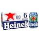 image 1 of Heineken 0.0% Alcohol Free Lager Beer Can 6x330ml