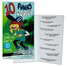Quitting Hollywood Birthday Card 10 Funny Jokes 10 Today
