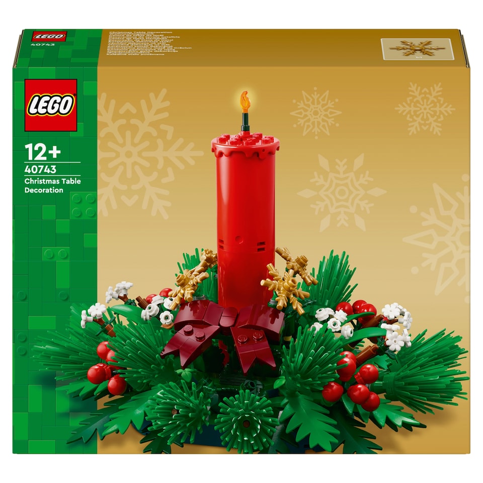 image 1 of LEGO Iconic 40743 Christmas Table Decoration