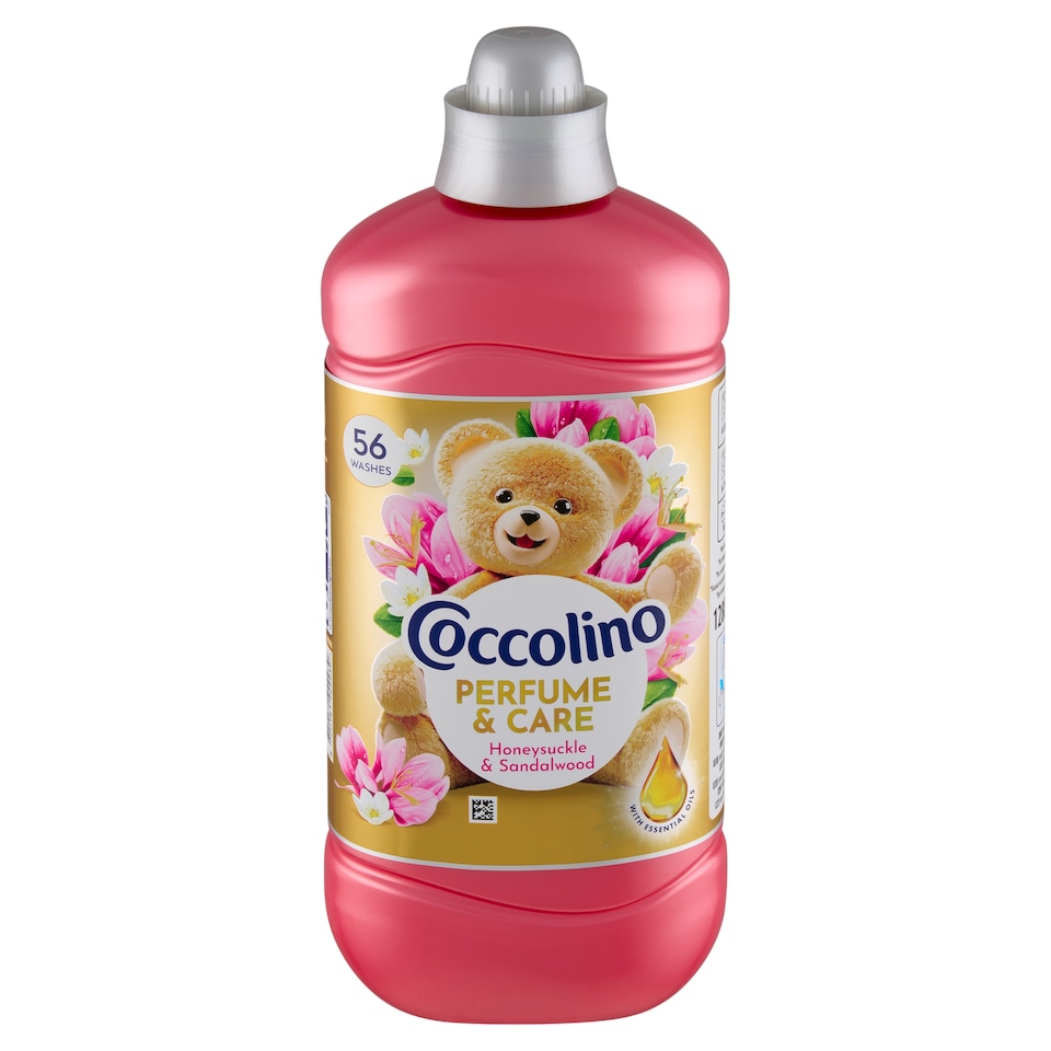 image 1 of Coccolino Perfume & Care Honeysuckle & Sandalwood Concentrated Fabric Softener 56 Washes 1288 ml