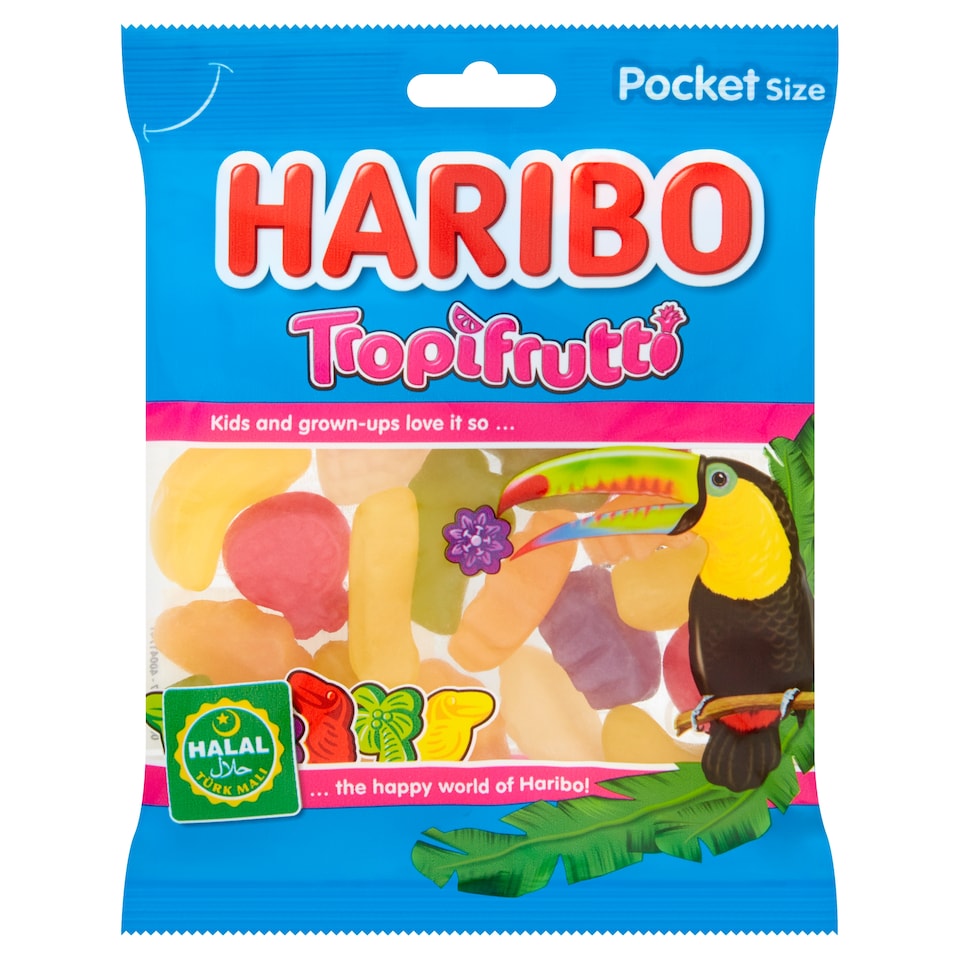 Haribo Halal Tropifrutti 100G