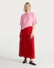 image 3 of F&F Boxy Fit Short Sleeved Brushed T-Shirt in Pink