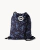 image 1 of Hype Printed Drawstring Bag in Navy