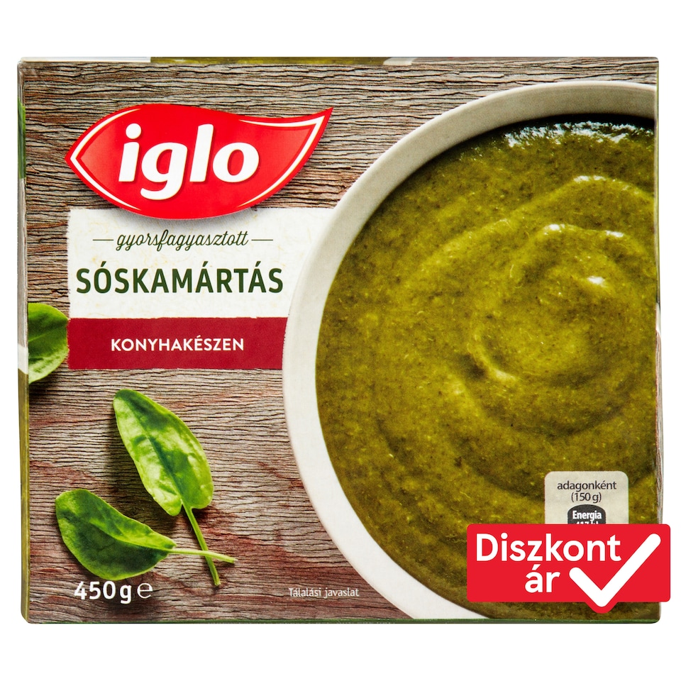 Iglo gyorsfagyasztott sóskamártás 450 g