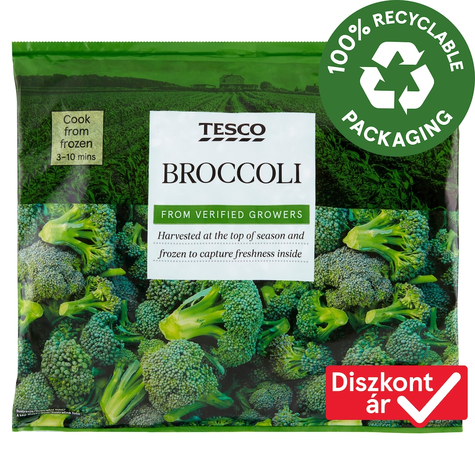 Tesco Quick-Frozen Broccoli 450 g
