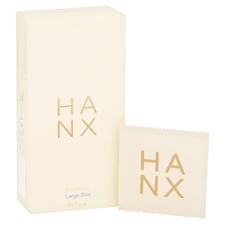 Hanx Ultra-Thin Vegan Large Size Condoms 10 Pack