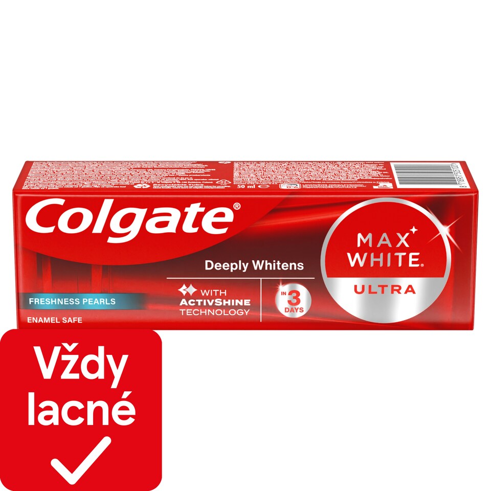 obrázok 1 z Zubná pasta Colgate Max White Ultra Freshness Pearls 50ml