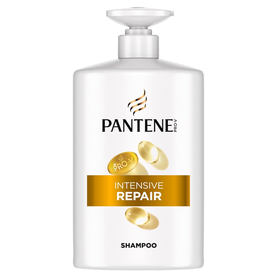 Obrázek 1 pro produkt Pantene Pro-V Intensive Repair Shampoo s antioxidanty pro poškozené vlasy, 1000 ML