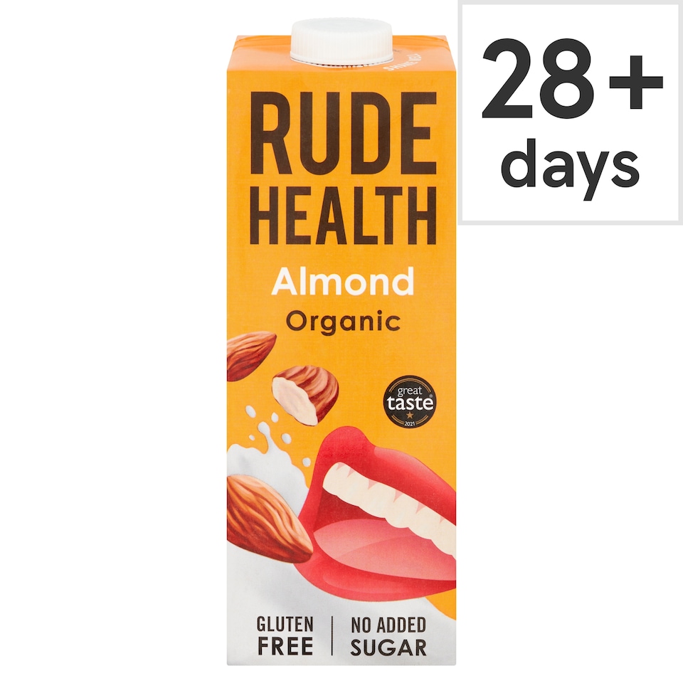 image 1 of Rude Health Organic Almond Longlife Dairy Free Drink 1L