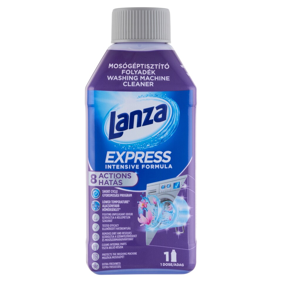 image 1 of Lanza Express Washing Machine Cleaner Liquid 250 ml