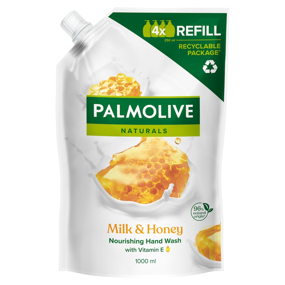 image 1 of Palmolive Naturals Milk & Honey Liquid Hand Soap 1000 ml