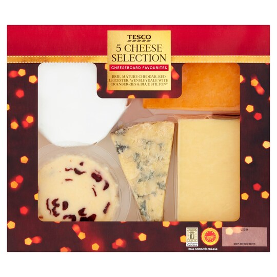 Tesco 5 Cheese Selection 500G Tesco Groceries tesco-5-cheese-selection-500g-tesco-groceries