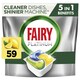 image 1 of Fairy Platinum All In One Spring Burst 59 Dishwasher Tablets Lemon 879g