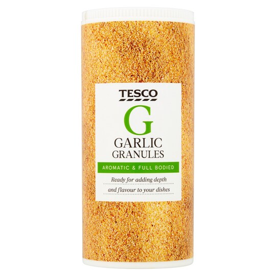 Tesco Garlic Granules 138G Tesco Groceries