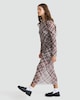 image 2 of OH ME OH MY Plaid Print Long Sleeved Co-ord Top in Grey