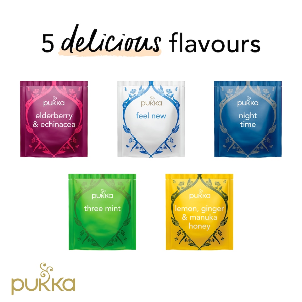 image 1 of Pukka Herbal Collection 20 Tea Bags 34.4G